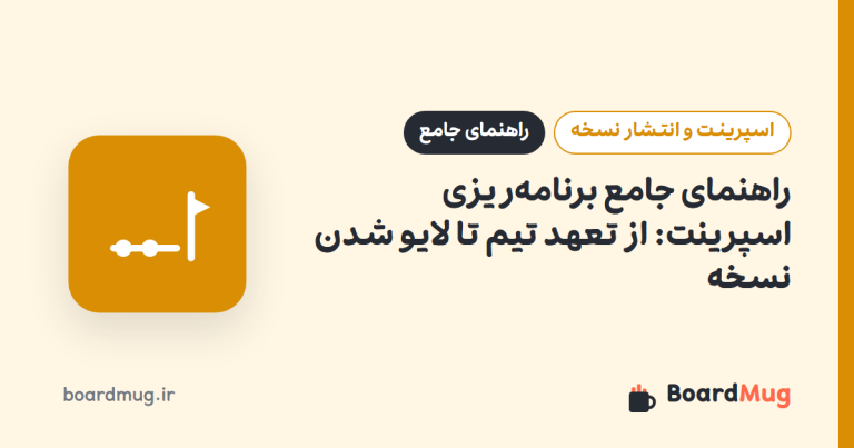 راهنمای جامع برنامه‌ریزی اسپرینت: از تعهد تیم تا لایو شدن نسخه